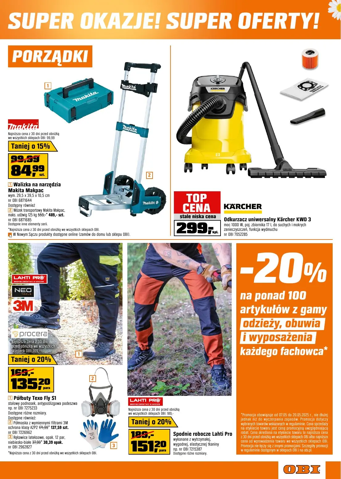 gazetka promocyjna OBI Super oferty! Super okazje! - Strona 7