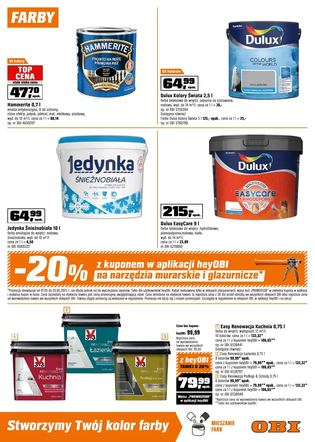 gazetka promocyjna OBI Super oferty! Super okazje! - Strona 13