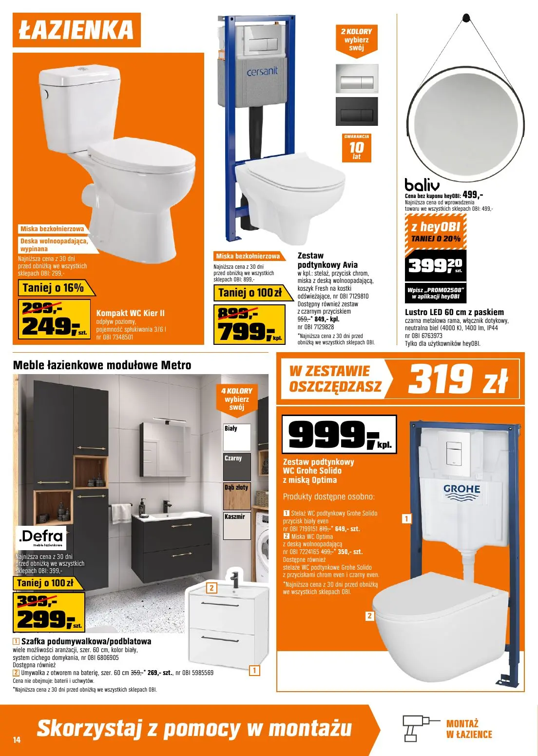 gazetka promocyjna OBI Super oferty! Super okazje! - Strona 14