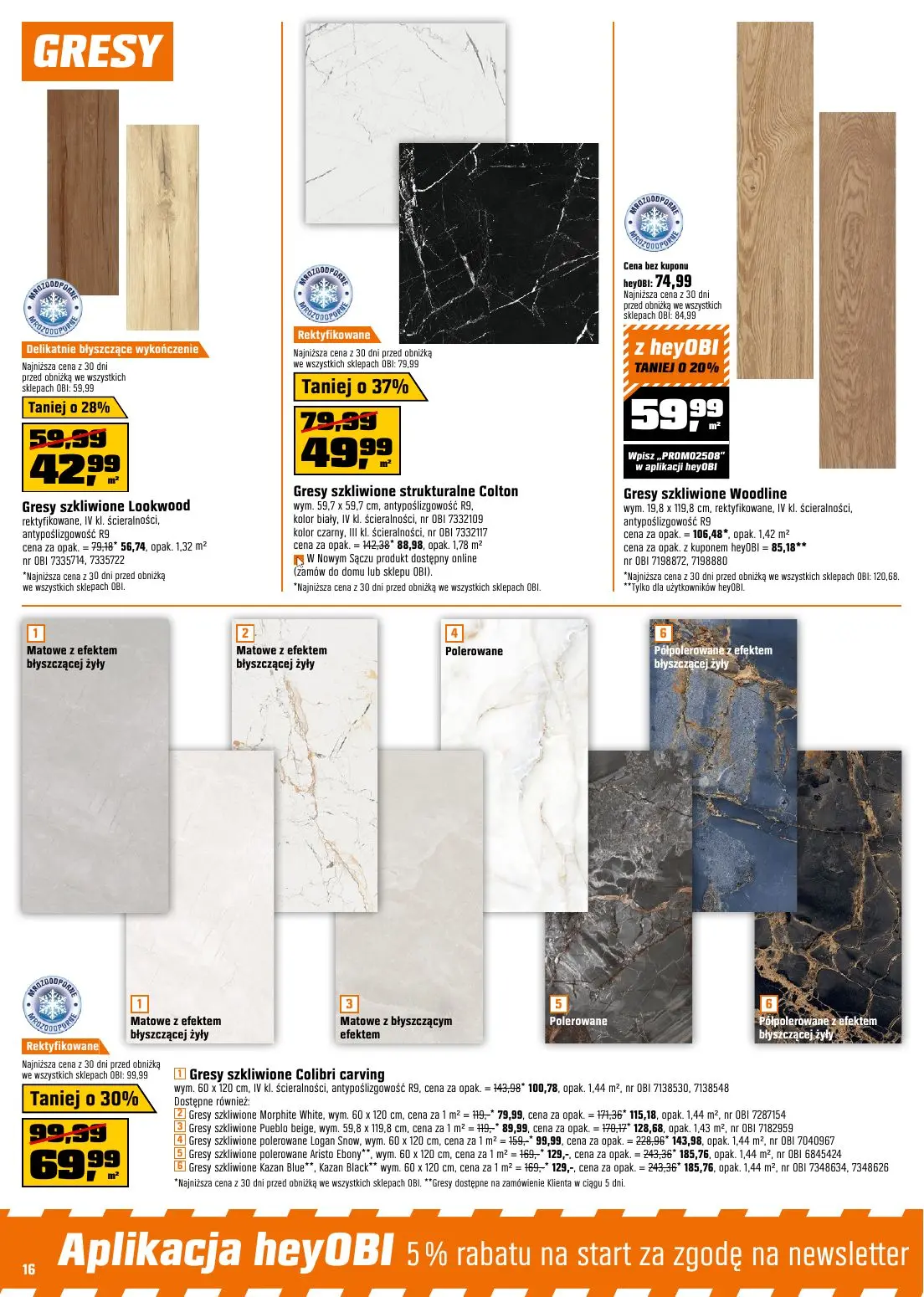 gazetka promocyjna OBI Super oferty! Super okazje! - Strona 16