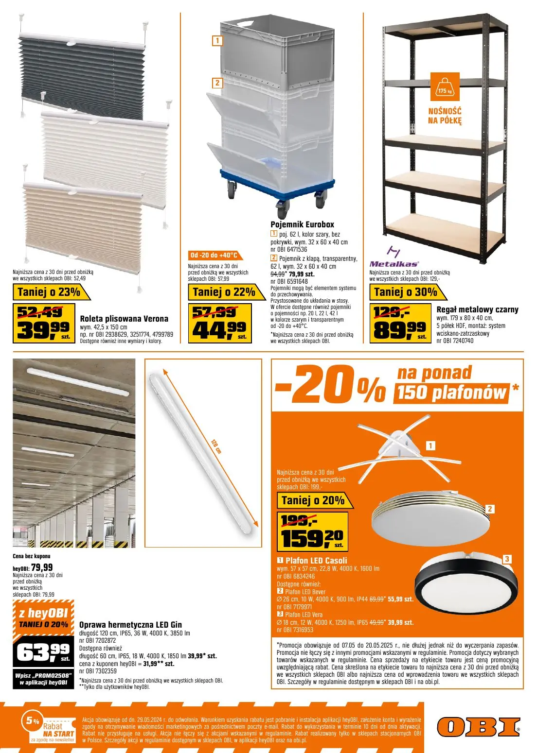 gazetka promocyjna OBI Super oferty! Super okazje! - Strona 17
