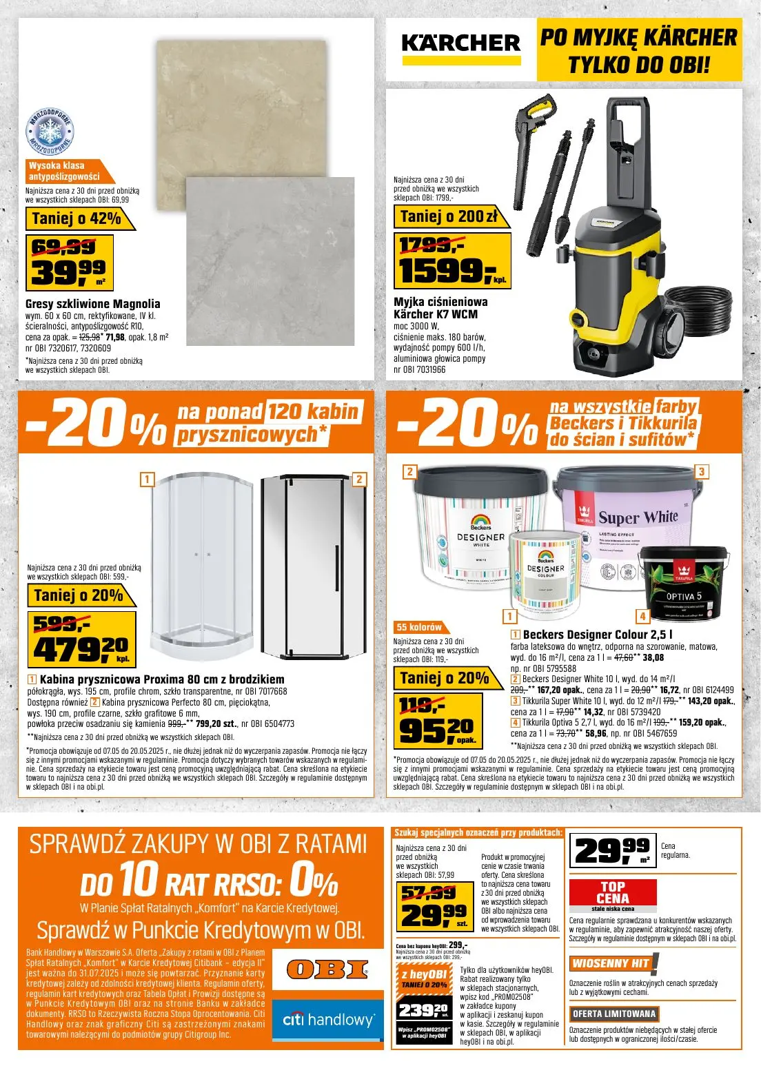 gazetka promocyjna OBI Super oferty! Super okazje! - Strona 20
