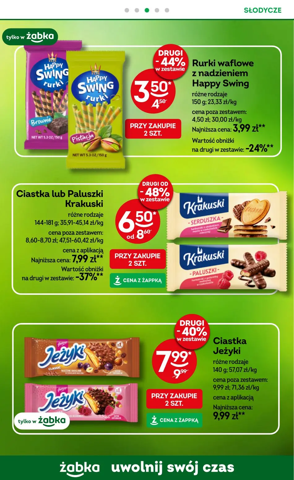 gazetka promocyjna Żabka Uwolnij swój czas - Strona 45