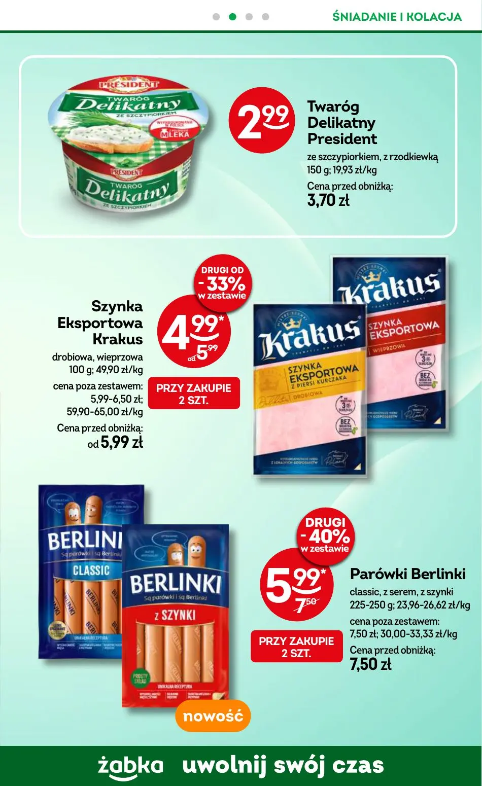 gazetka promocyjna Żabka Uwolnij swój czas - Strona 57