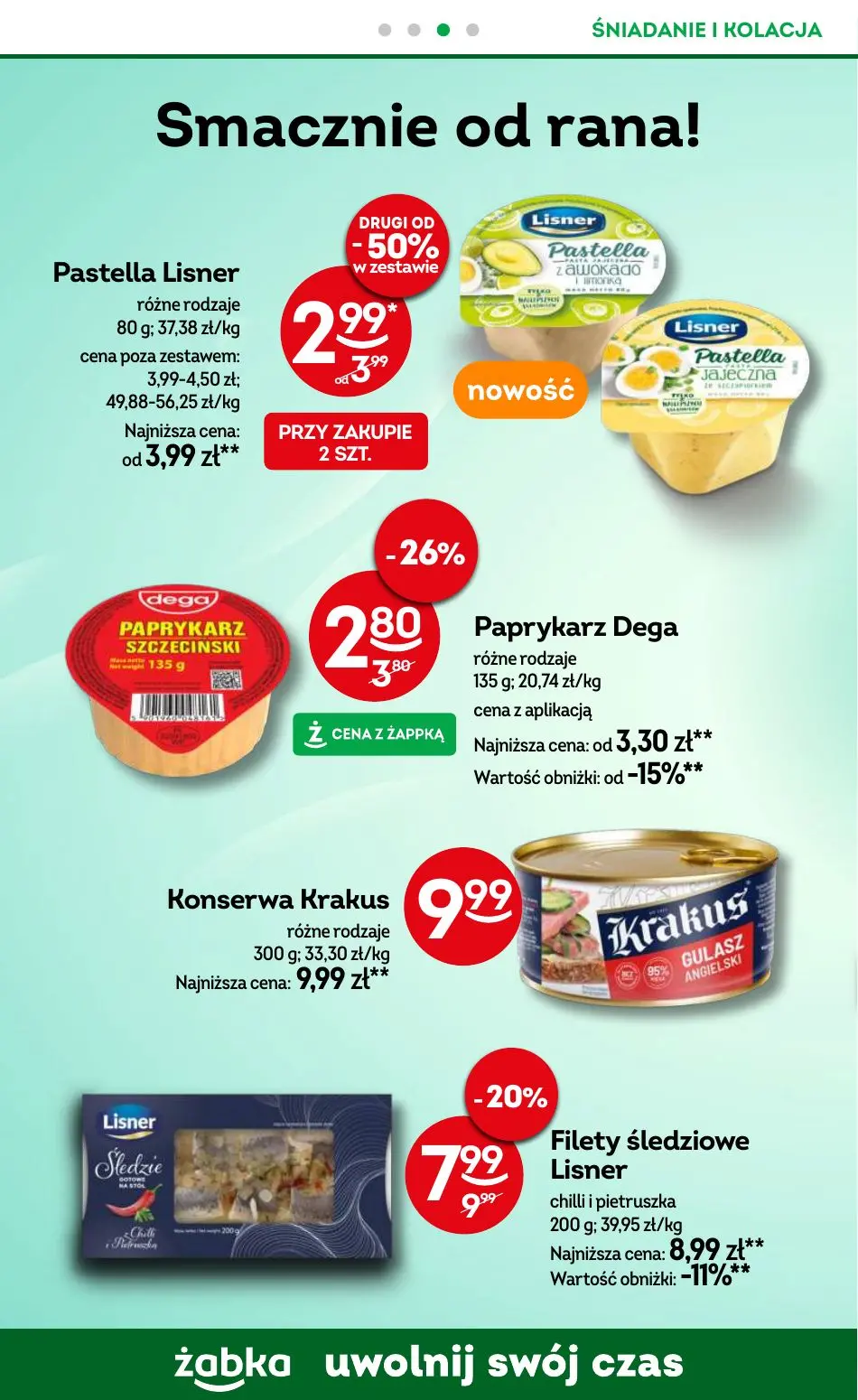 gazetka promocyjna Żabka Uwolnij swój czas - Strona 58