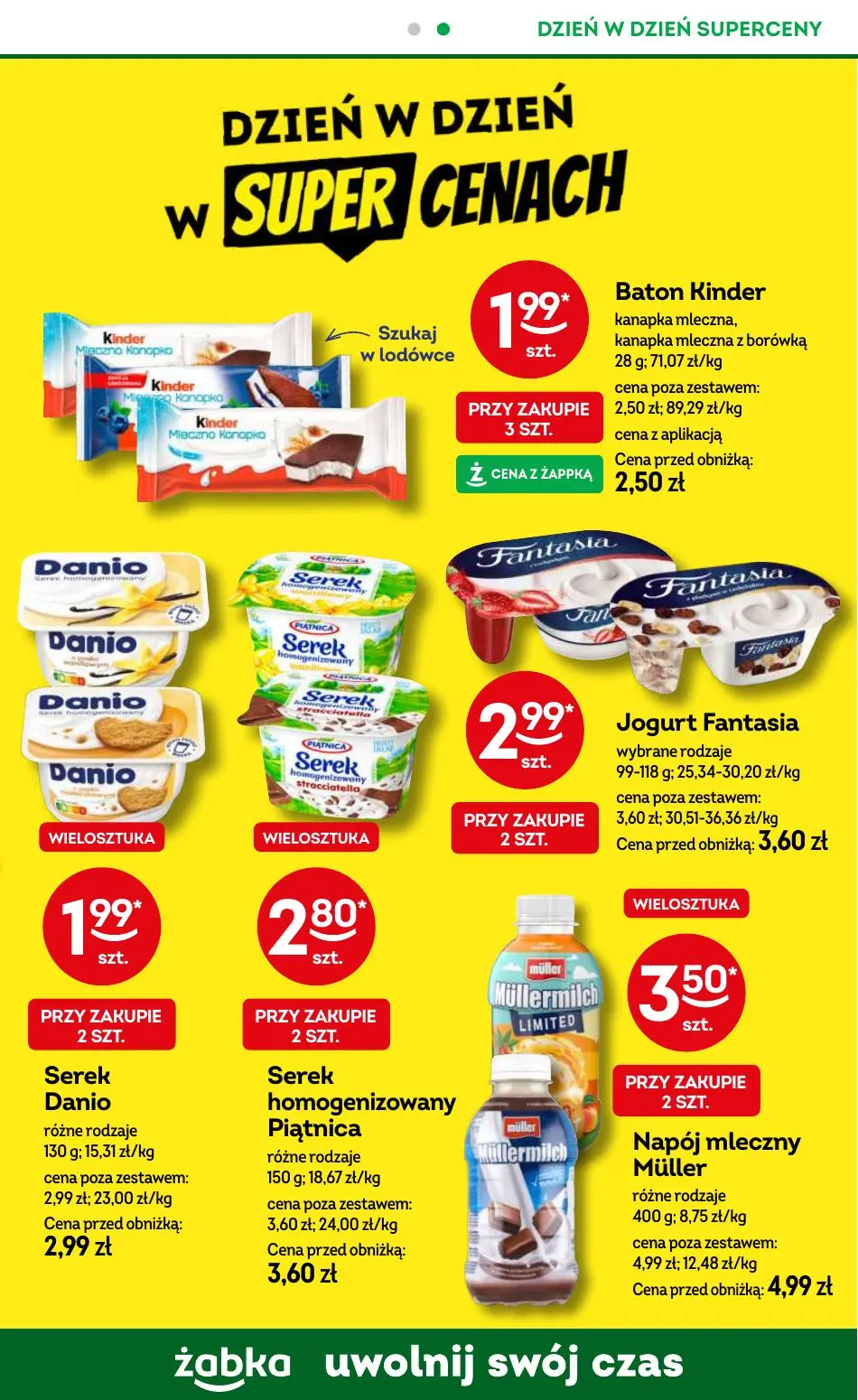 gazetka promocyjna Żabka Uwolnij swój czas - Strona 61