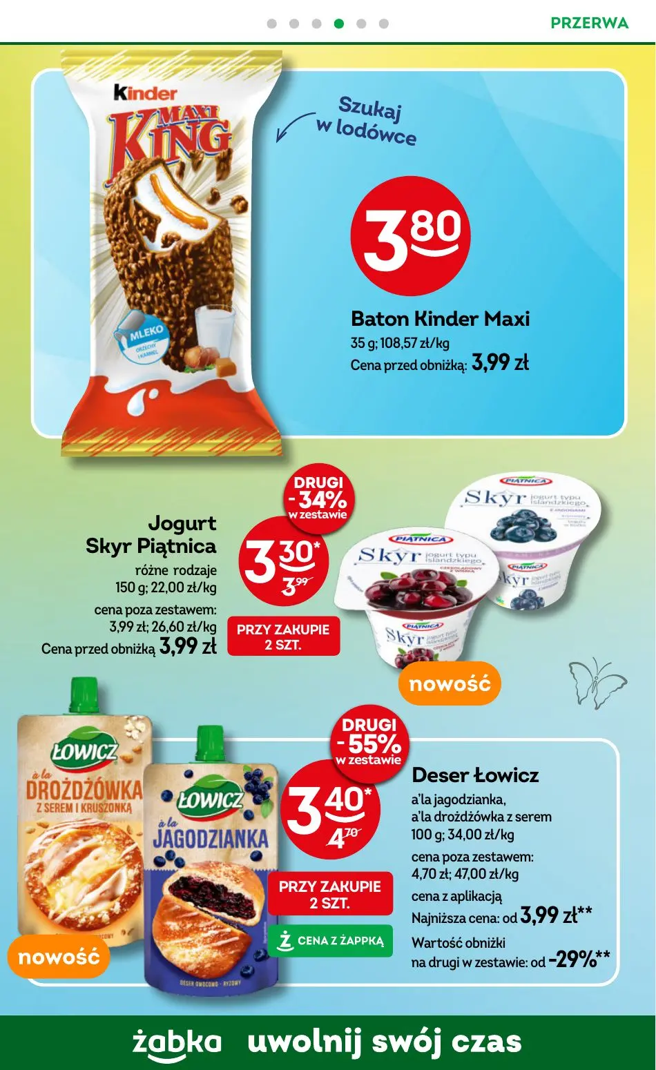 gazetka promocyjna Żabka Uwolnij swój czas - Strona 65