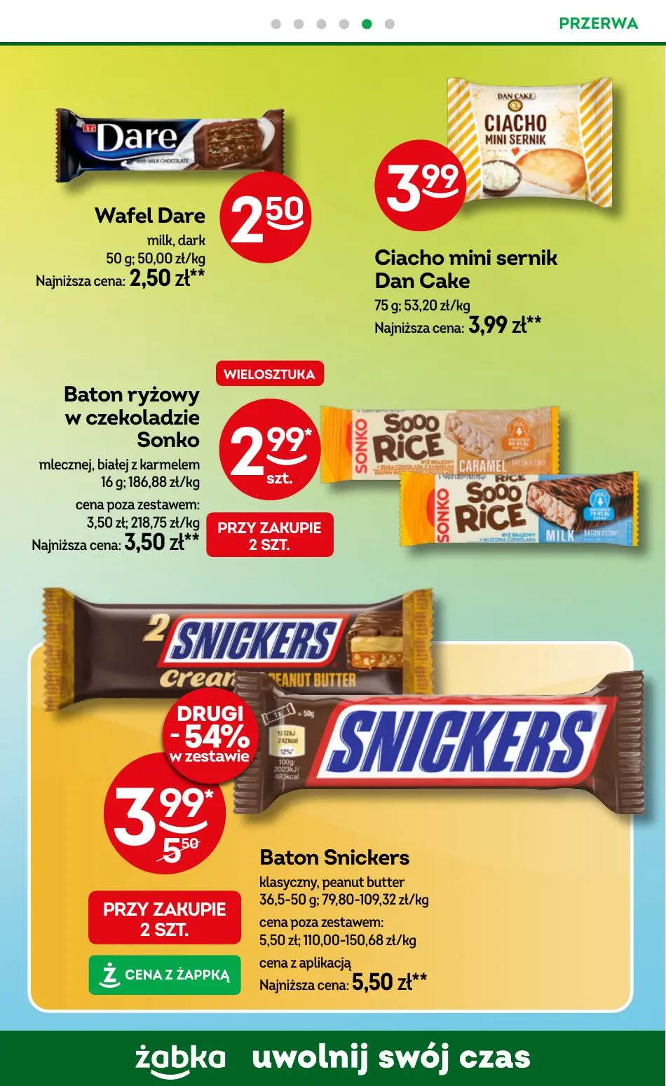 gazetka promocyjna Żabka Uwolnij swój czas - Strona 66