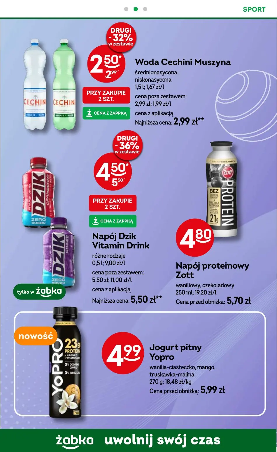 gazetka promocyjna Żabka Uwolnij swój czas - Strona 69
