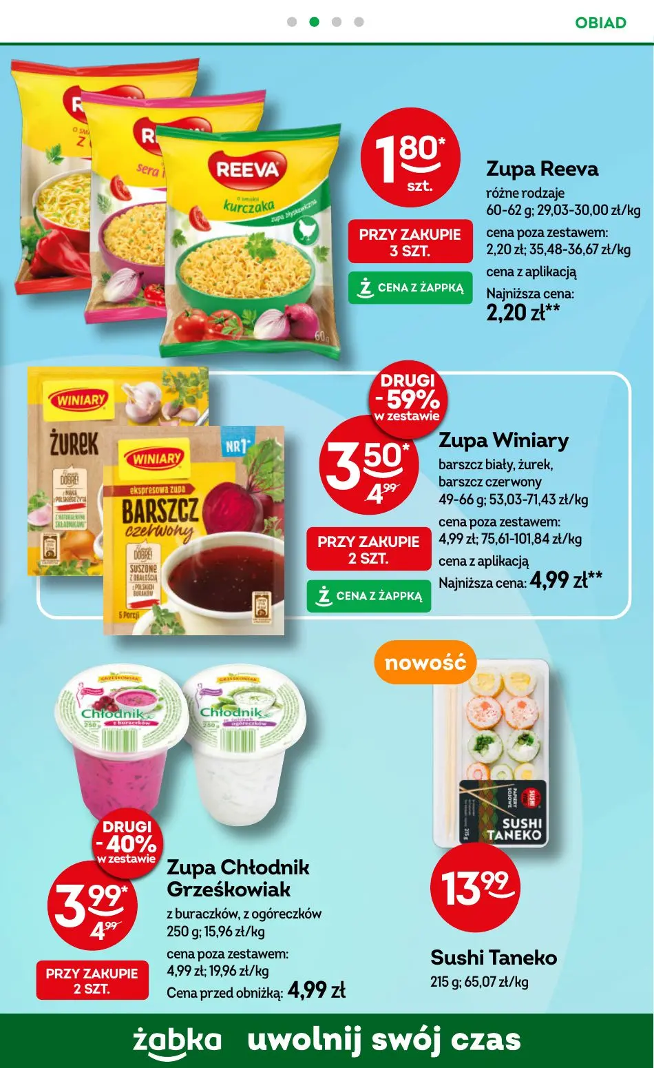 gazetka promocyjna Żabka Uwolnij swój czas - Strona 81