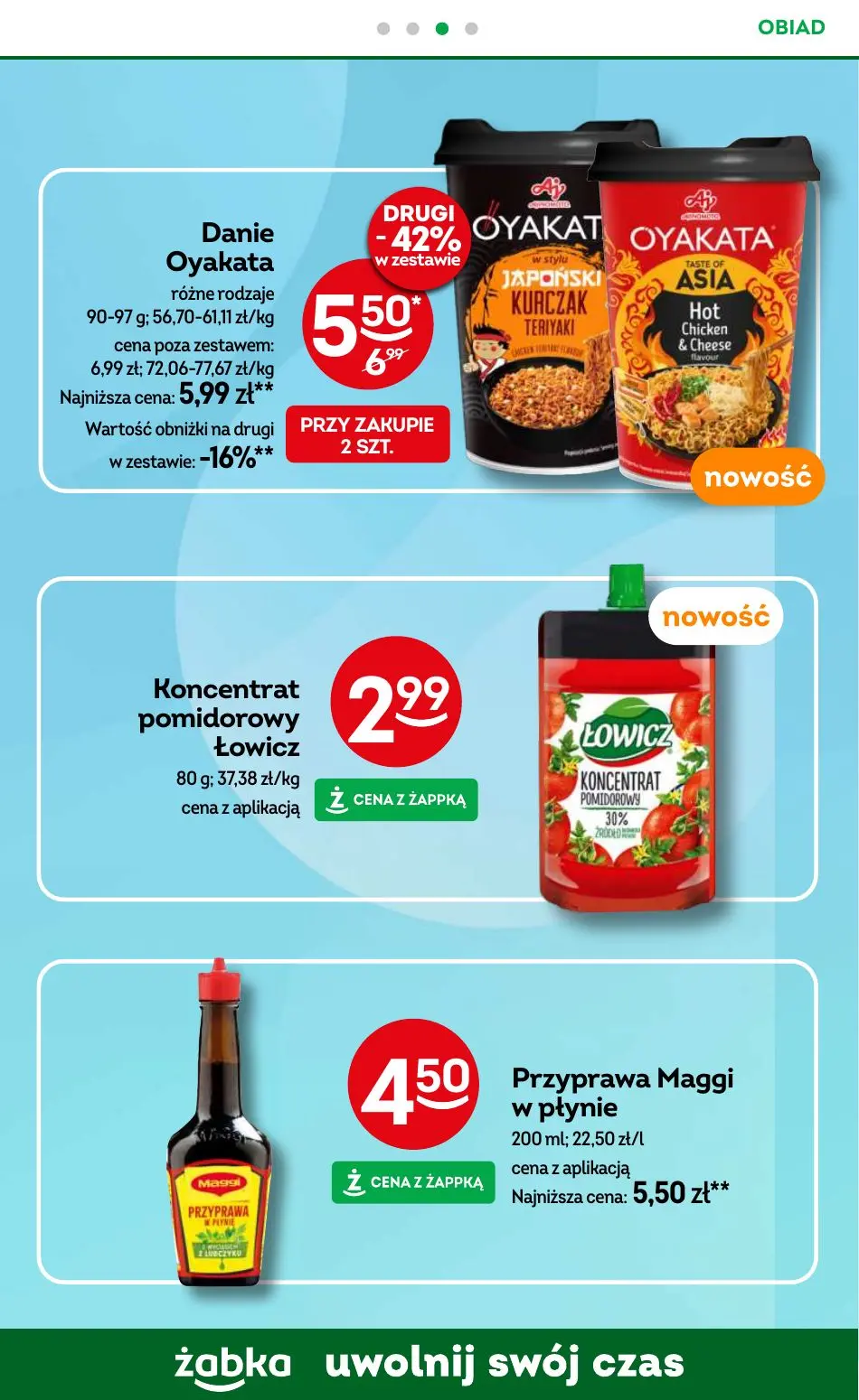 gazetka promocyjna Żabka Uwolnij swój czas - Strona 82