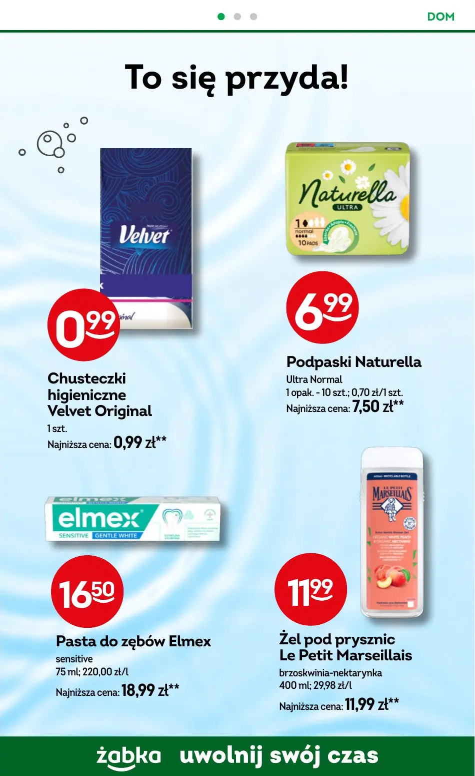 gazetka promocyjna Żabka Uwolnij swój czas - Strona 86