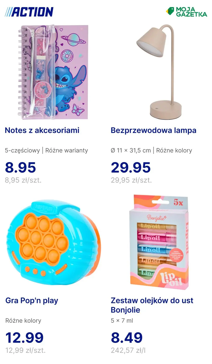 gazetka promocyjna Action Nowe produkty, Promka poleca! - Strona 22
