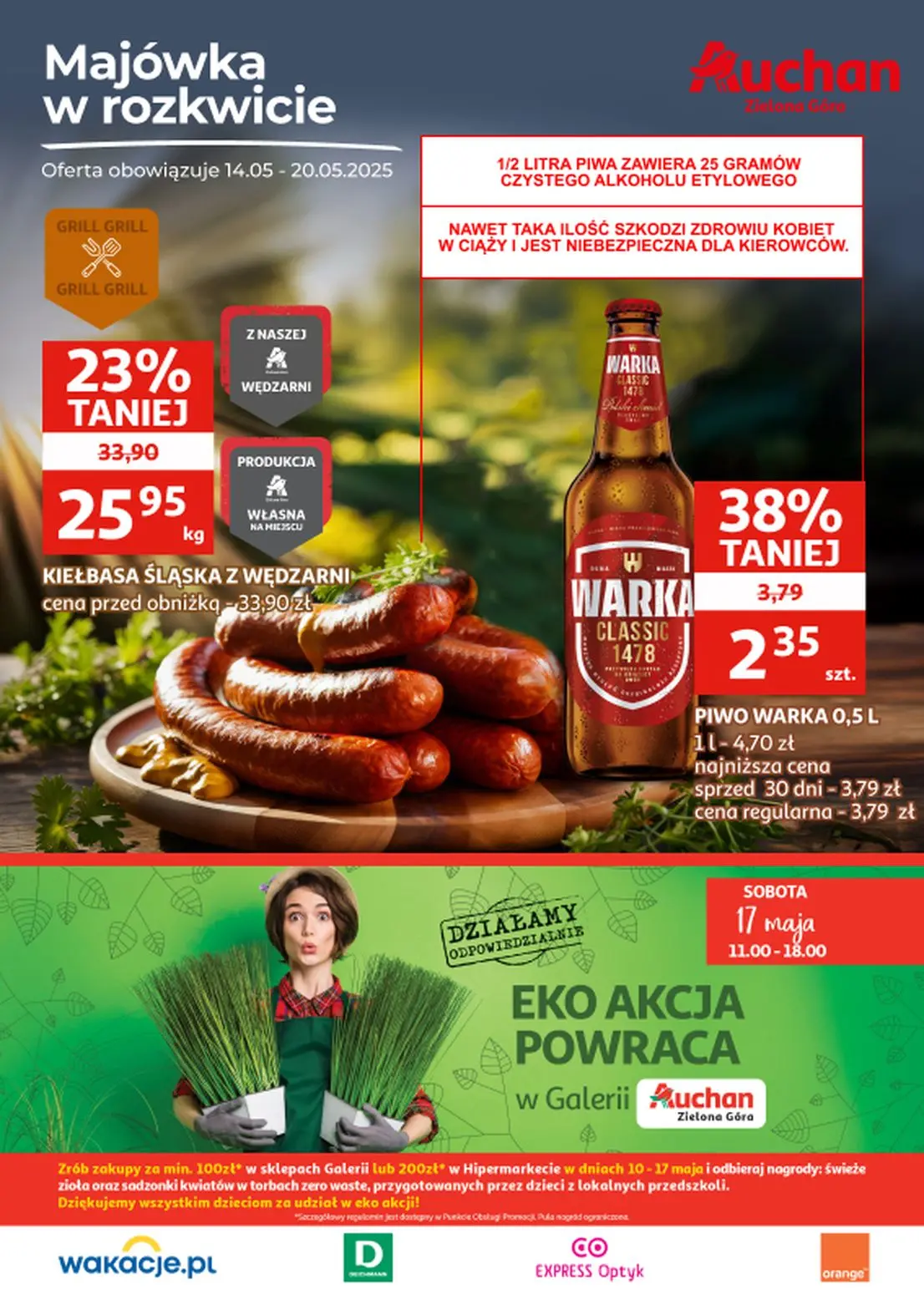 gazetka promocyjna Auchan Zielona Góra - Strona 1
