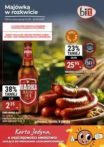 Gazetka promocyjna bi1, ważna od 2025-05-14 do 2025-05-20.