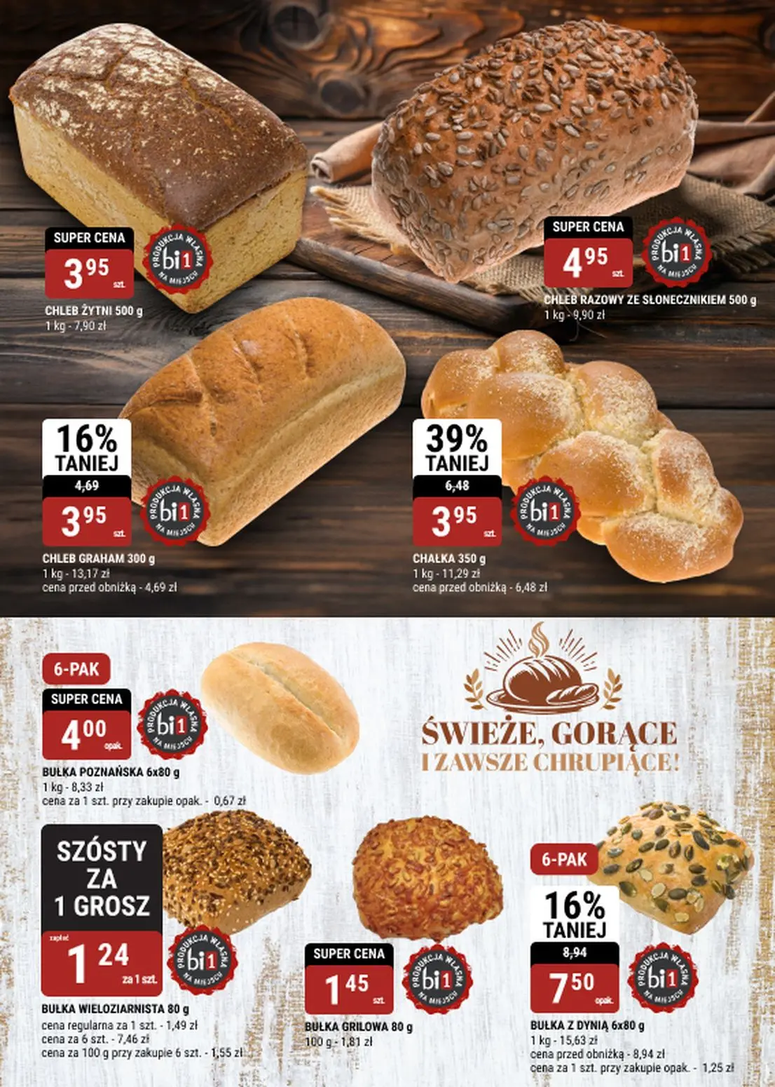 gazetka promocyjna bi1 Białystok, Ełk, Rzeszów, Szczecin - Strona 14