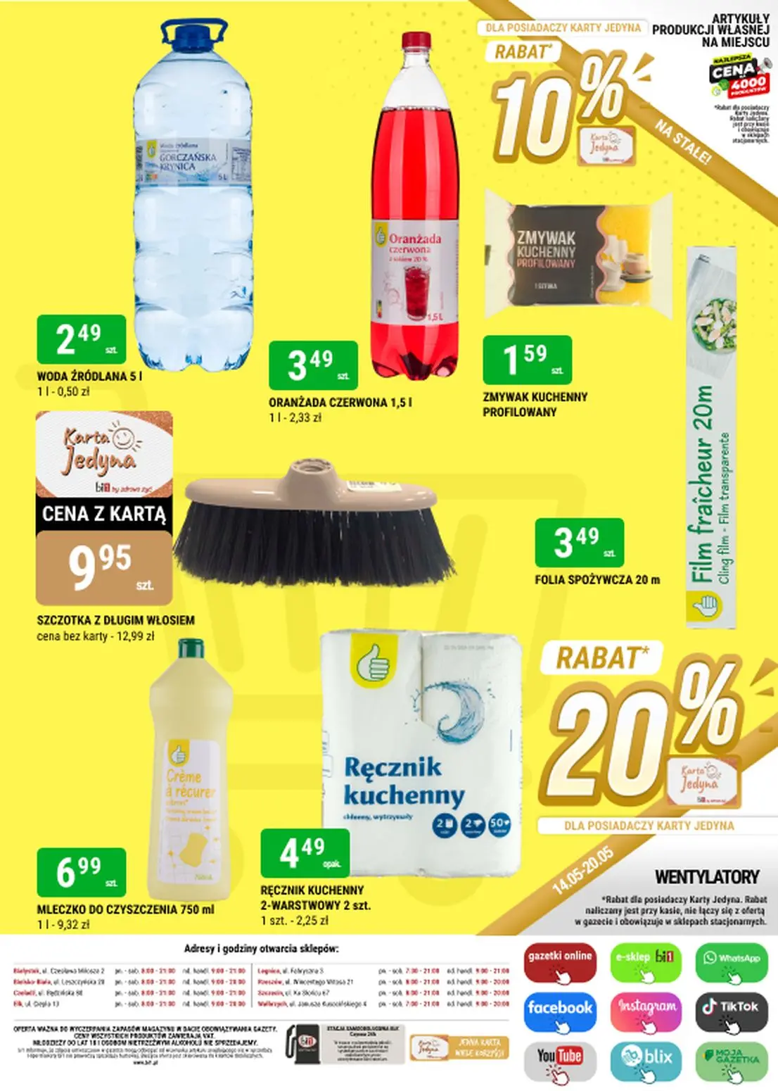gazetka promocyjna bi1 Białystok, Ełk, Rzeszów, Szczecin - Strona 27