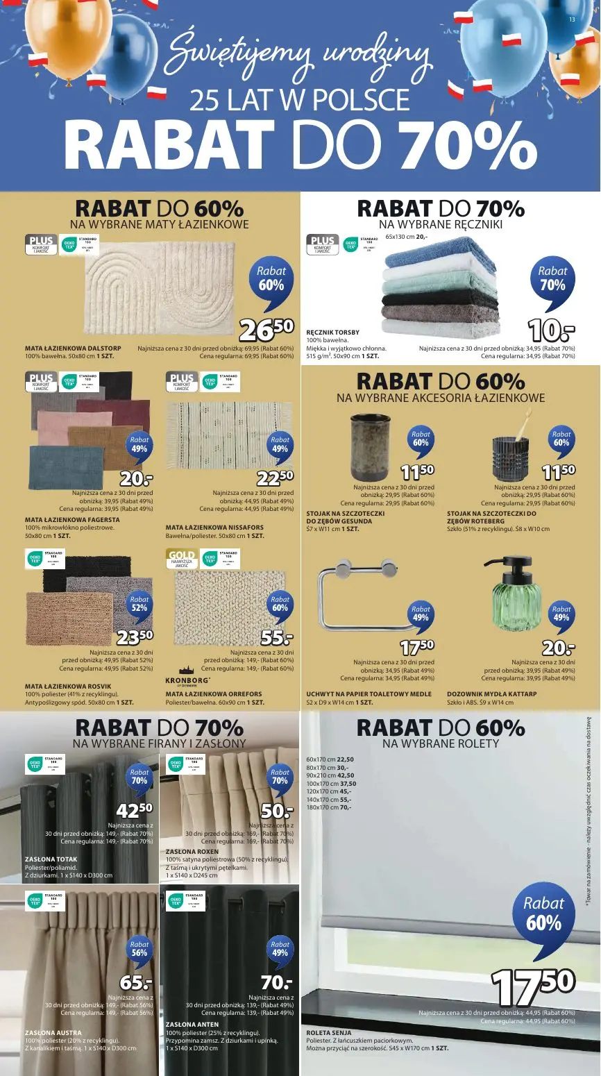 gazetka promocyjna JYSK Oferta tygodnia - Strona 13