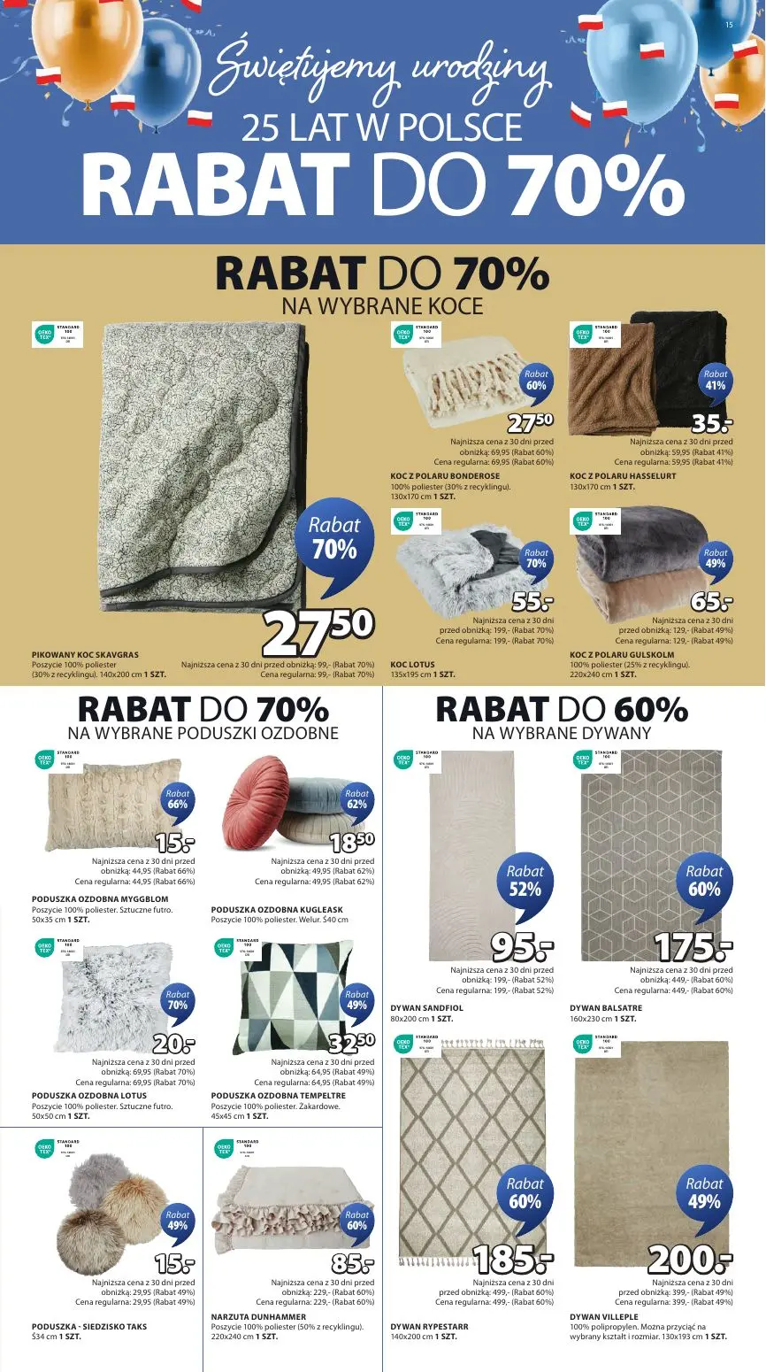 gazetka promocyjna JYSK Oferta tygodnia - Strona 15