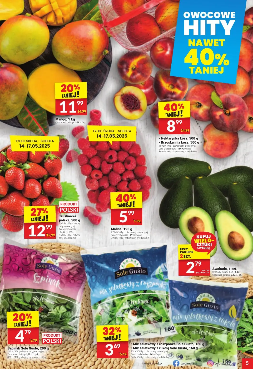 gazetka promocyjna Twój Market - Strona 5