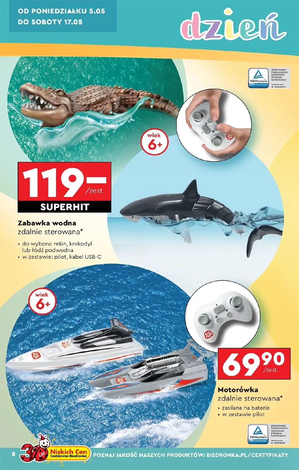 gazetka promocyjna Biedronka Okazje tygodnia - Strona 8