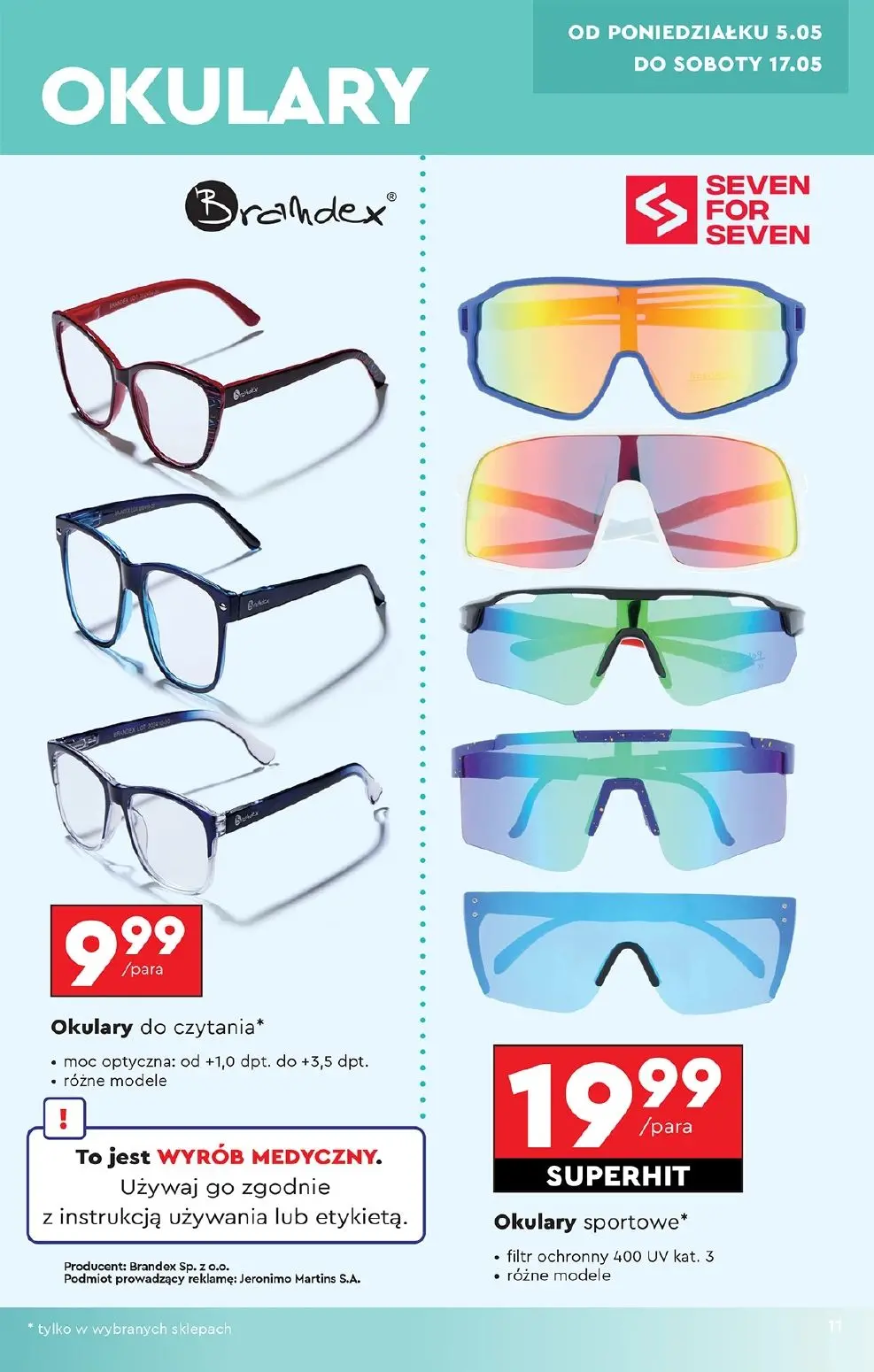 gazetka promocyjna Biedronka Okazje tygodnia - Strona 11