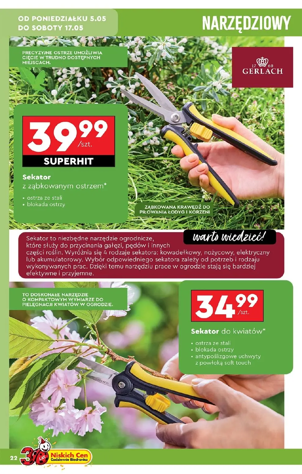 gazetka promocyjna Biedronka Okazje tygodnia - Strona 22