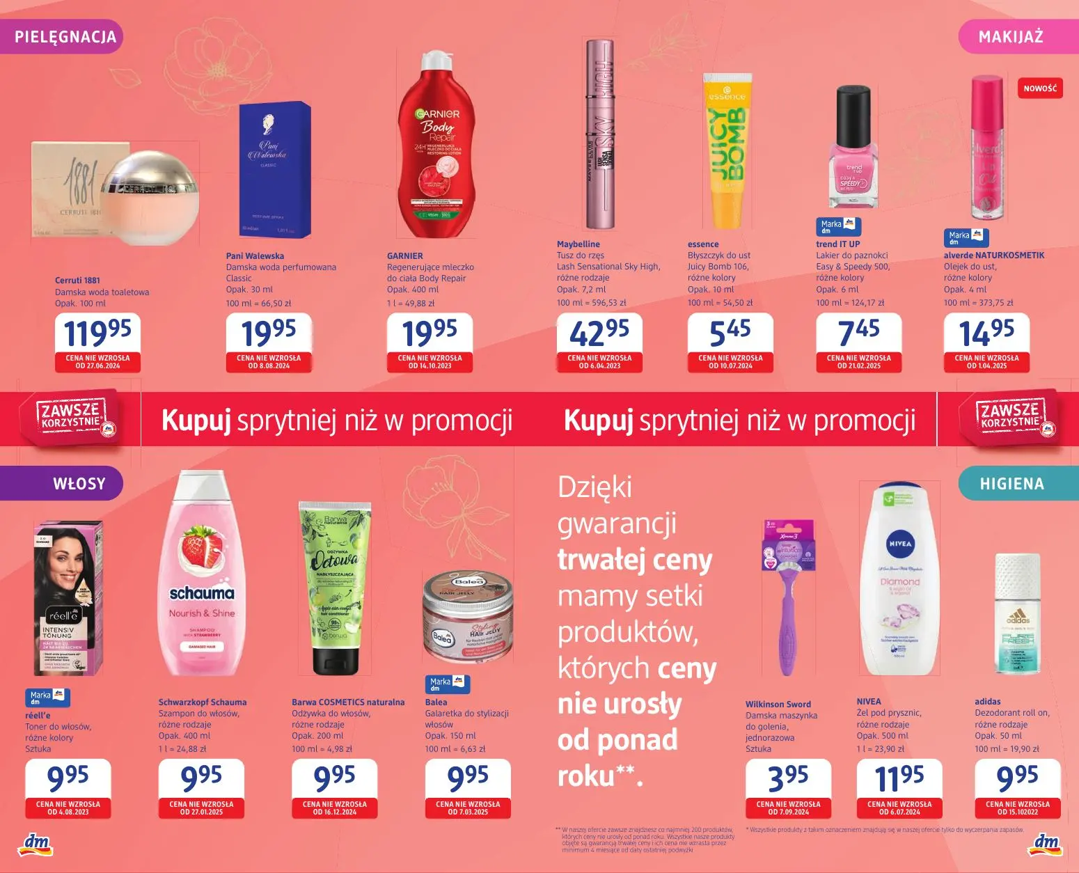gazetka promocyjna Drogeria dm Kupuj sprytniej niż w promocji - Strona 2