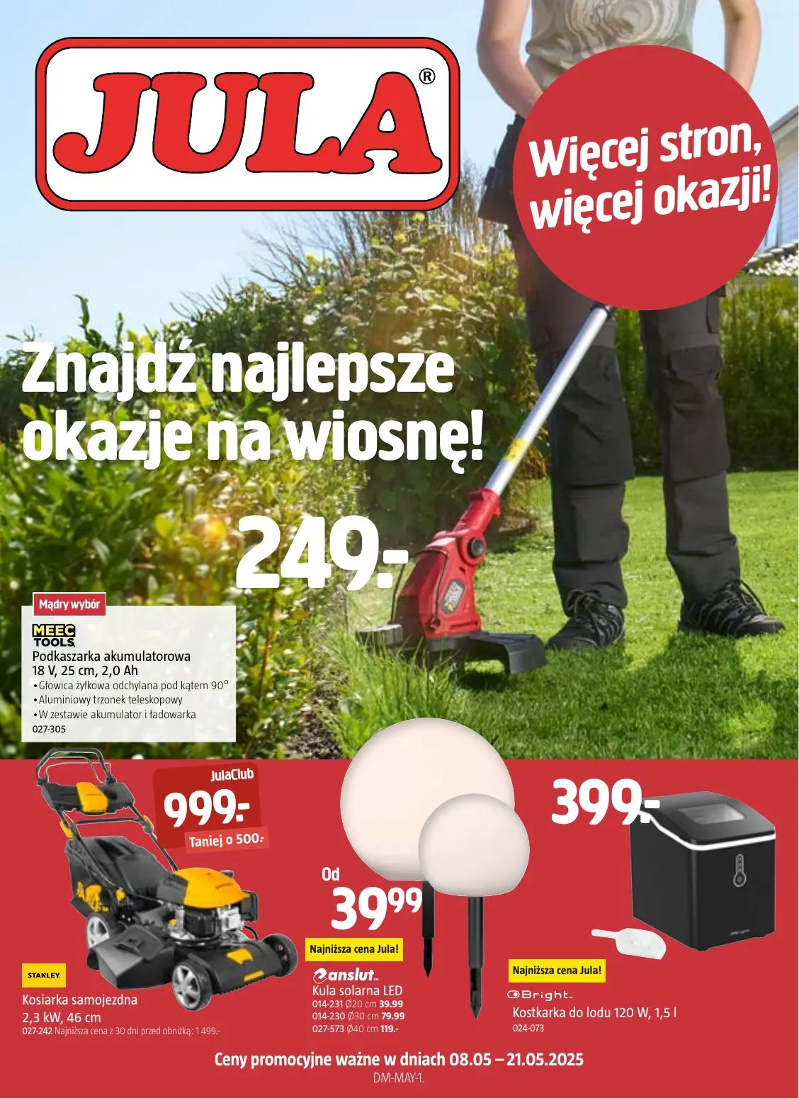 gazetka promocyjna JULA Znajdź najlepsze okazje na wiosnę! - Strona 1