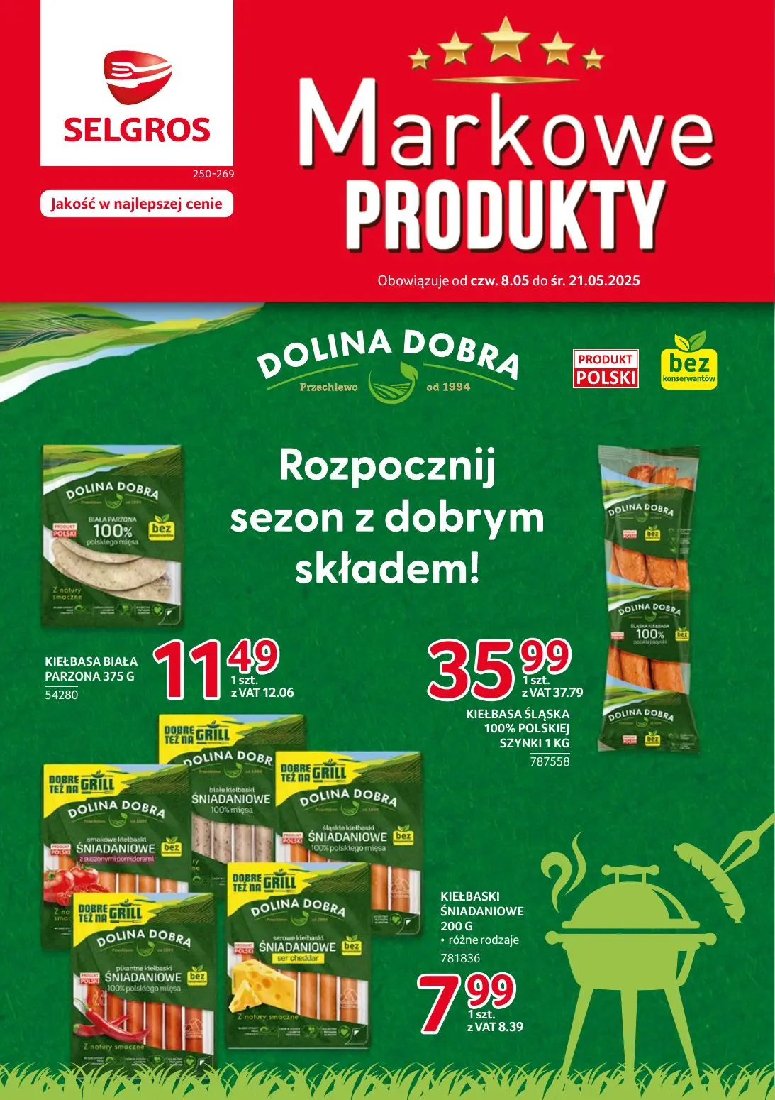 gazetka promocyjna SELGROS Markowe Produkty - Strona 1