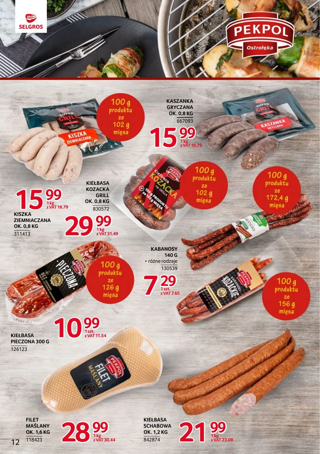 gazetka promocyjna SELGROS Markowe Produkty - Strona 12