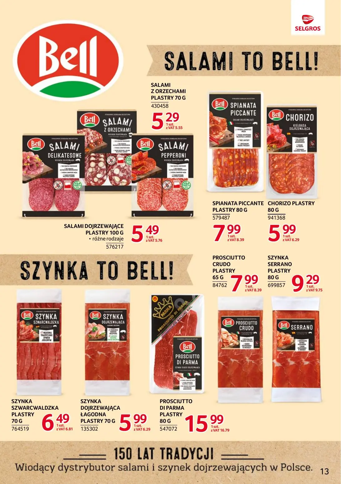 gazetka promocyjna SELGROS Markowe Produkty - Strona 13