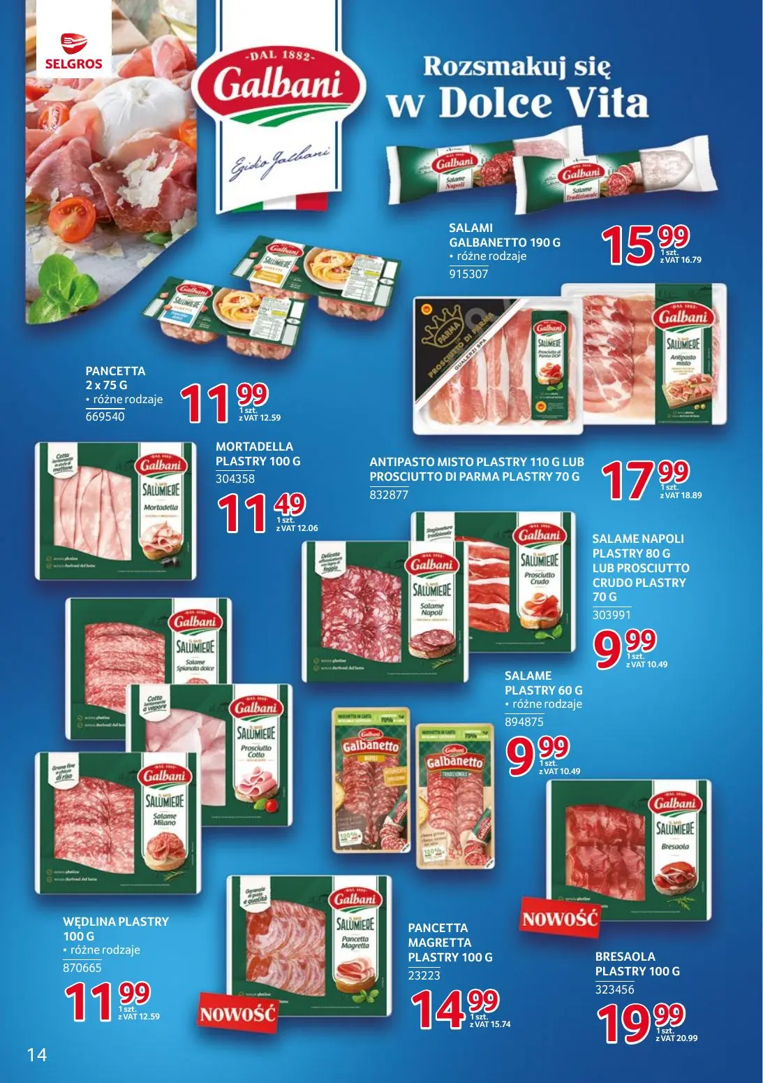 gazetka promocyjna SELGROS Markowe Produkty - Strona 14