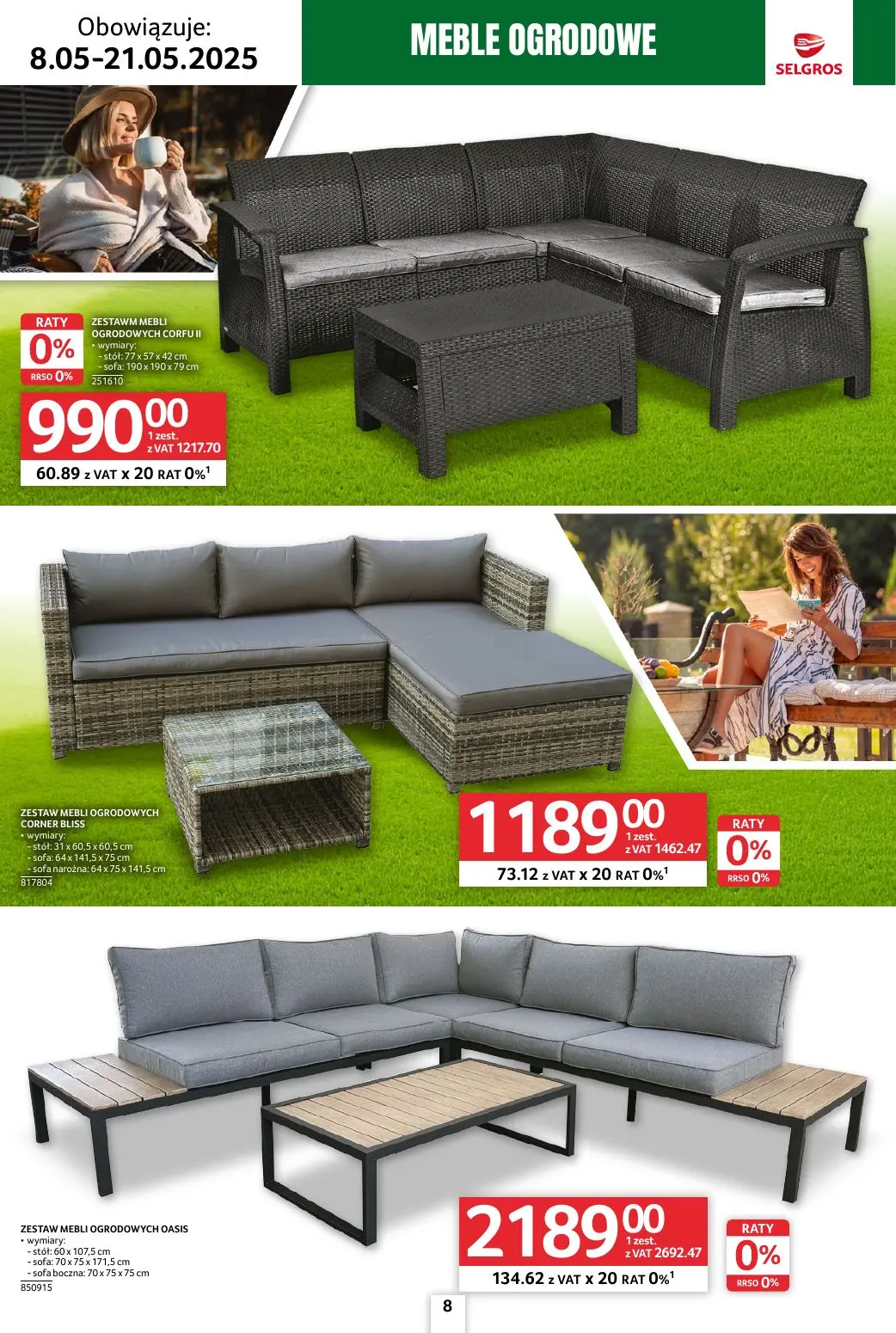 gazetka promocyjna SELGROS Katalog Relaks - Strona 8