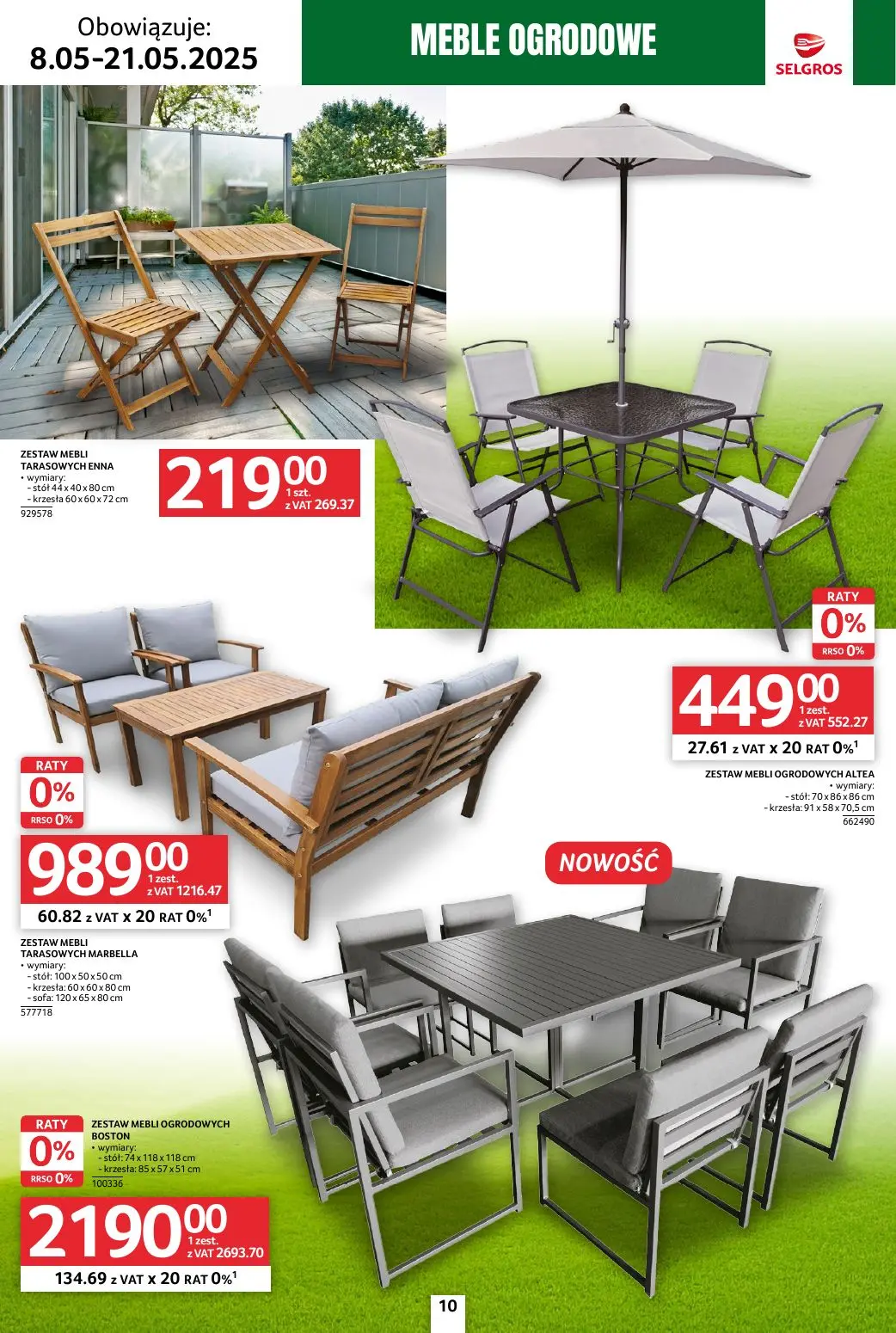 gazetka promocyjna SELGROS Katalog Relaks - Strona 10
