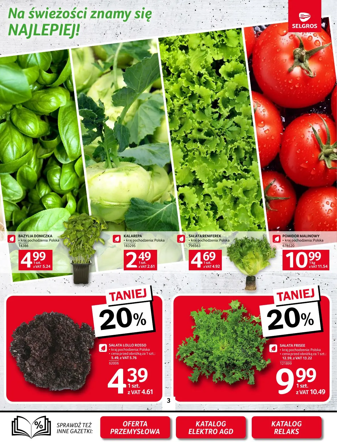 gazetka promocyjna SELGROS Oferta Spożywcza - Strona 3
