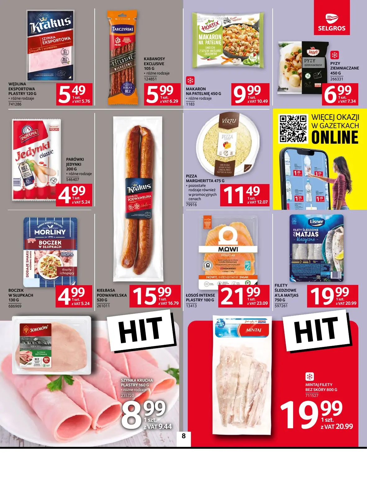 gazetka promocyjna SELGROS Oferta Spożywcza - Strona 8