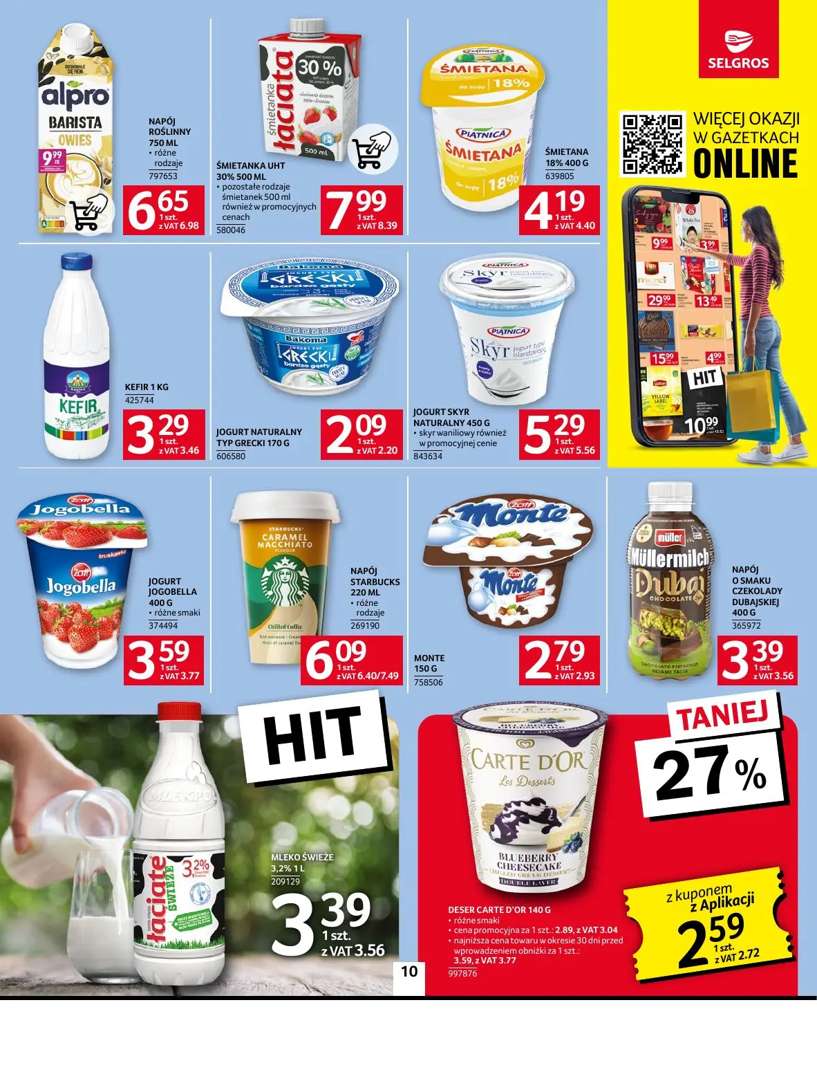 gazetka promocyjna SELGROS Oferta Spożywcza - Strona 10