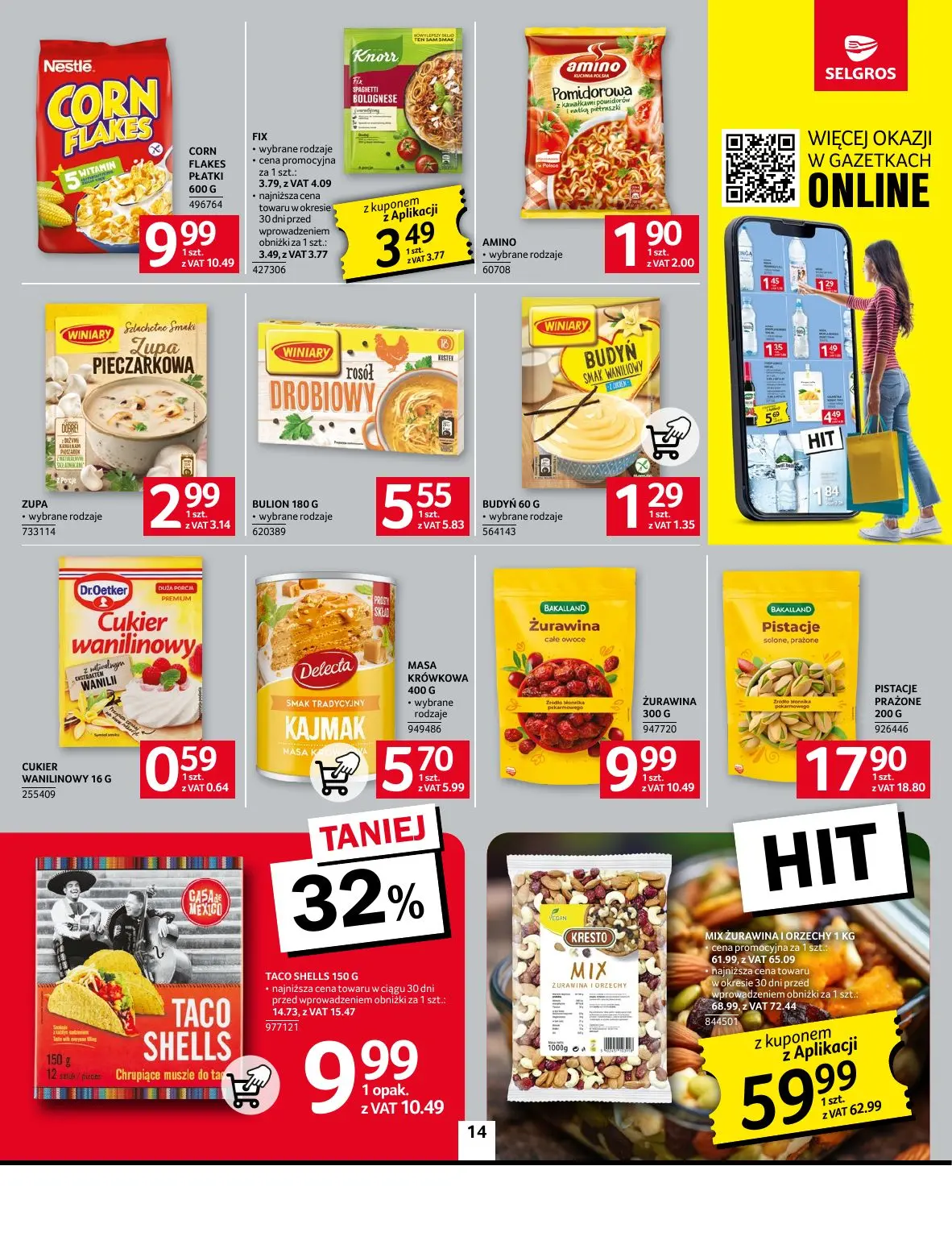 gazetka promocyjna SELGROS Oferta Spożywcza - Strona 14