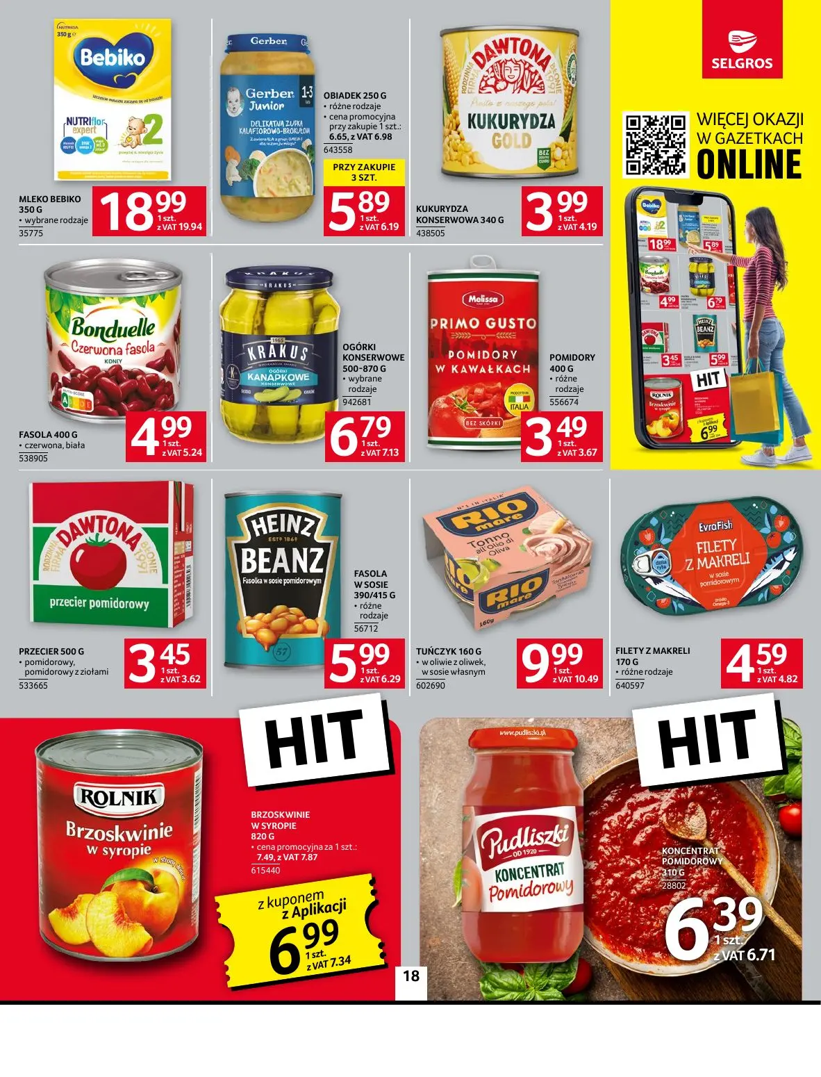 gazetka promocyjna SELGROS Oferta Spożywcza - Strona 18