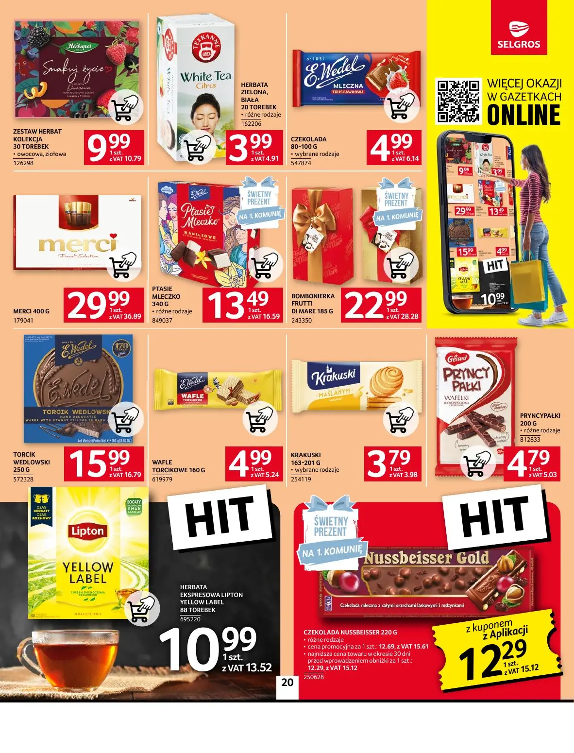 gazetka promocyjna SELGROS Oferta Spożywcza - Strona 20