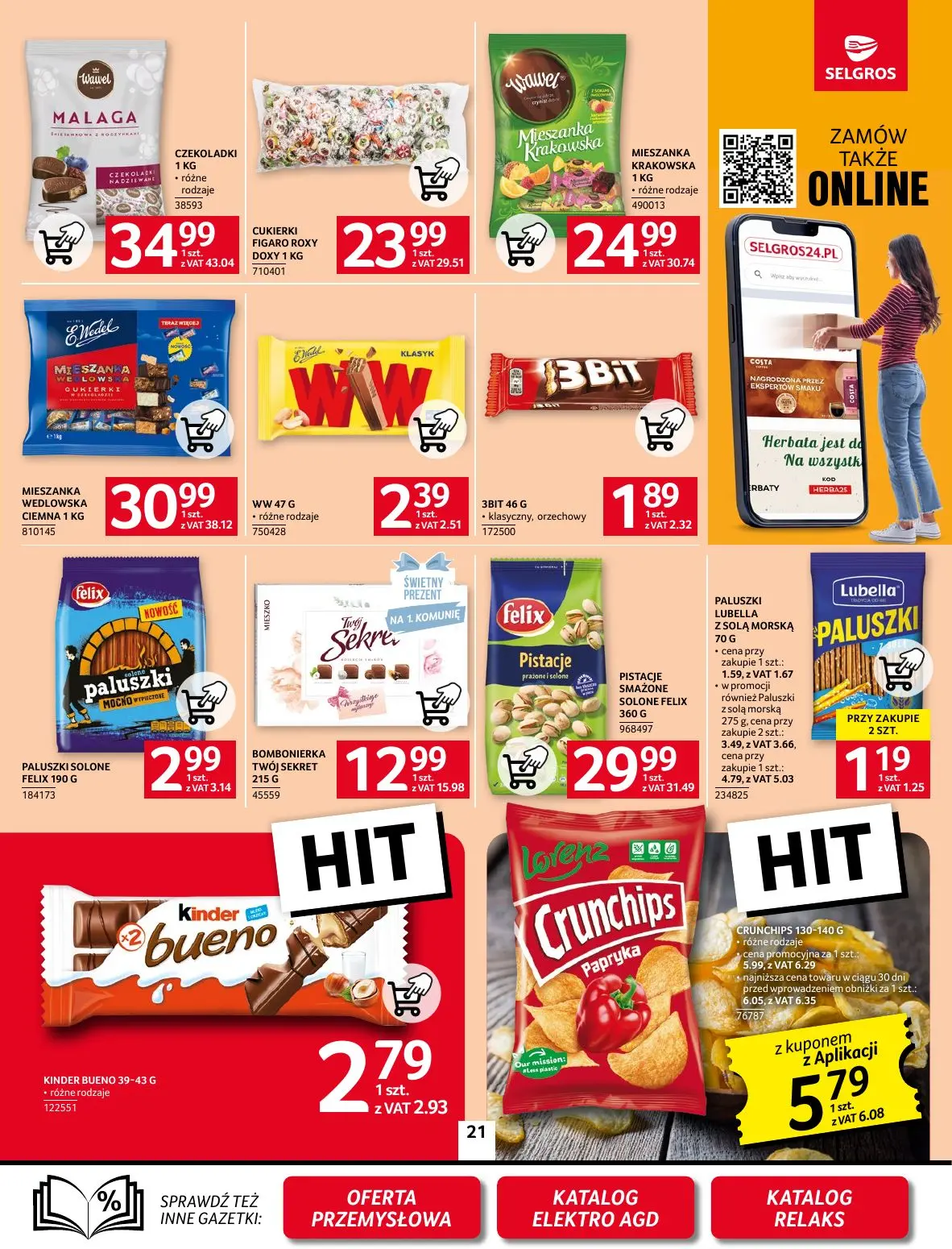gazetka promocyjna SELGROS Oferta Spożywcza - Strona 21