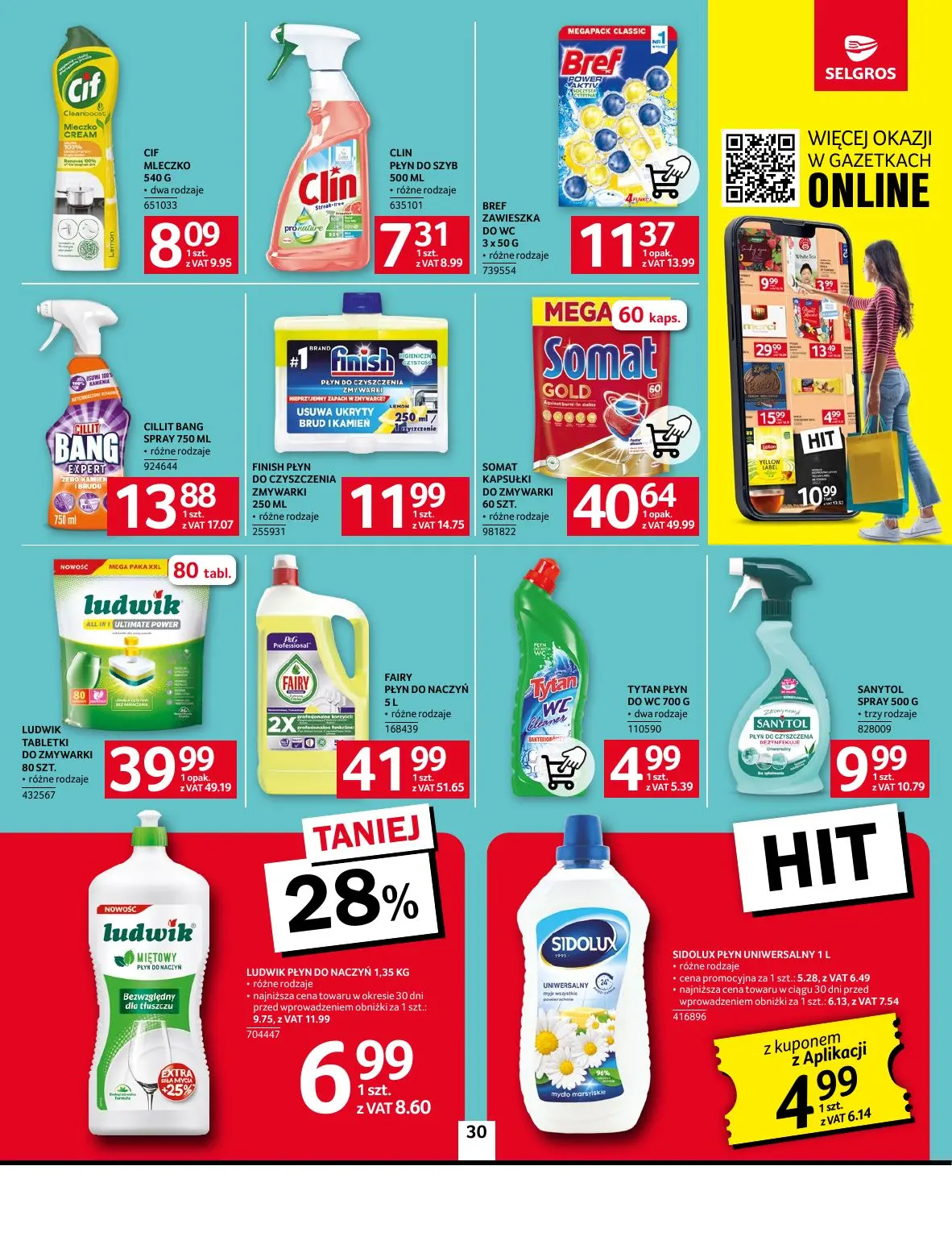 gazetka promocyjna SELGROS Oferta Spożywcza - Strona 30