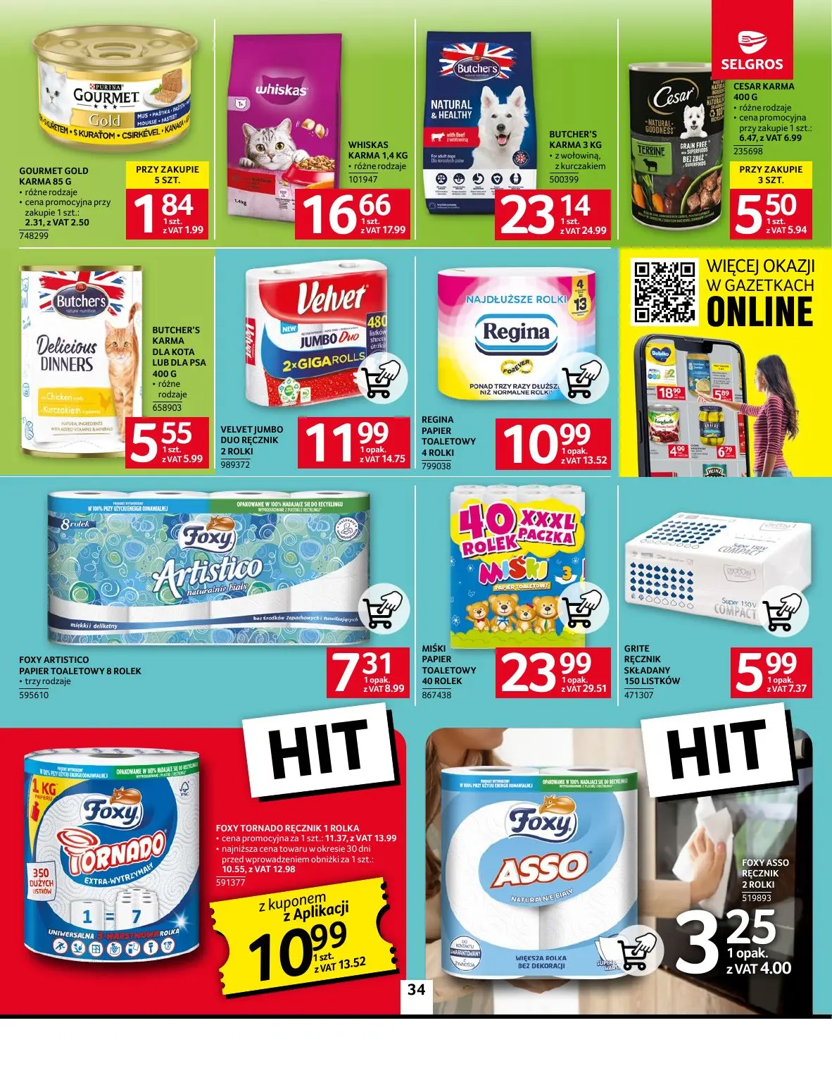 gazetka promocyjna SELGROS Oferta Spożywcza - Strona 34