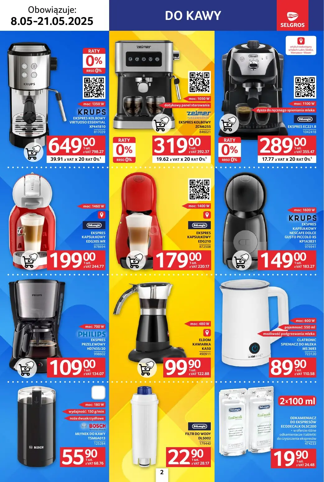 gazetka promocyjna SELGROS Katalog Elektro AGD - Strona 2