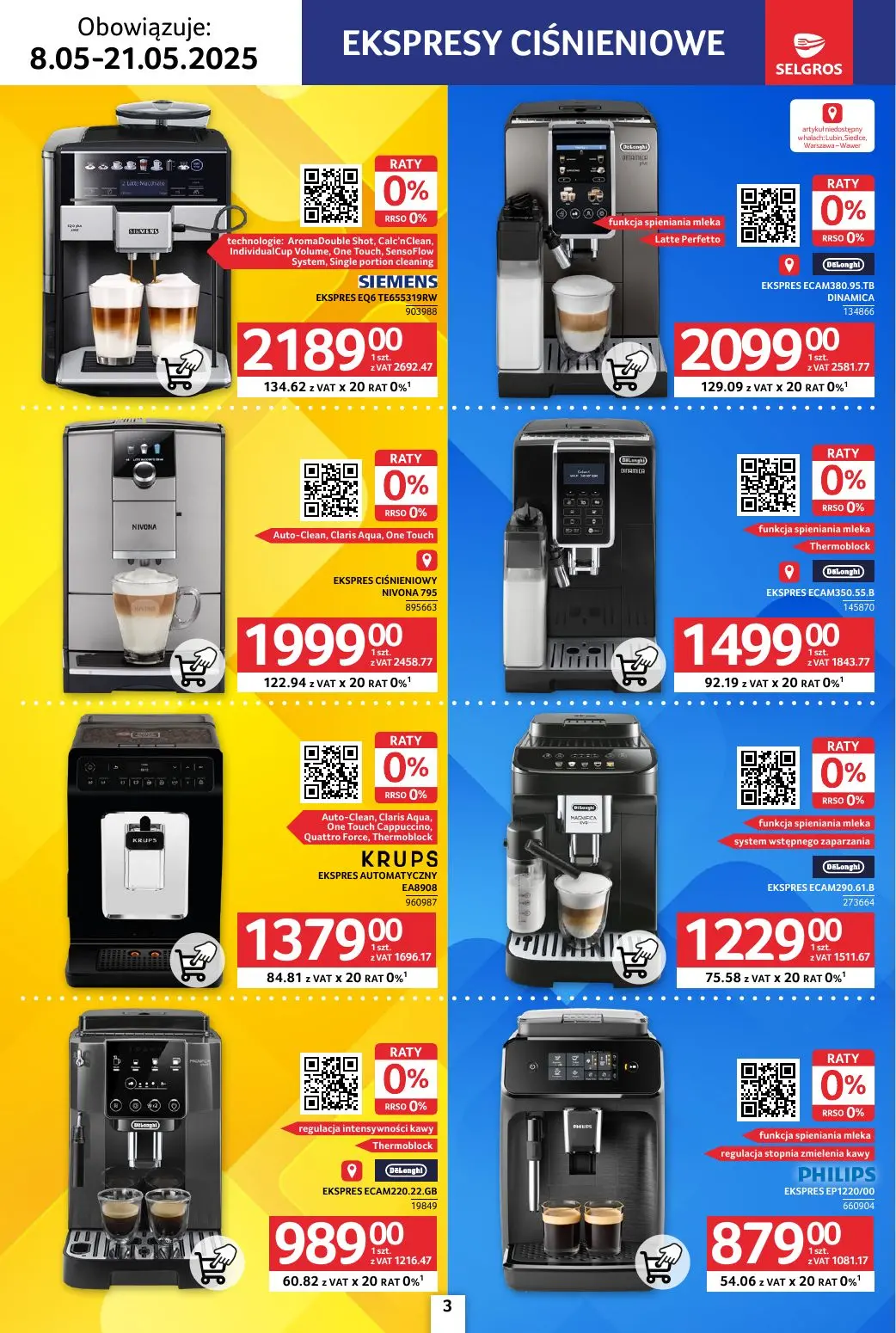 gazetka promocyjna SELGROS Katalog Elektro AGD - Strona 3