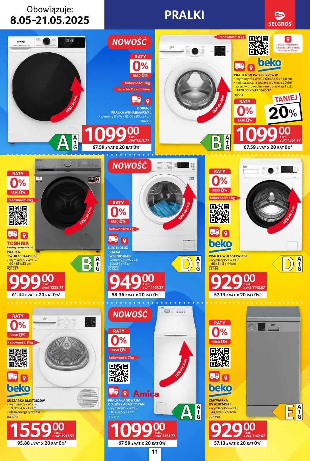 gazetka promocyjna SELGROS Katalog Elektro AGD - Strona 11
