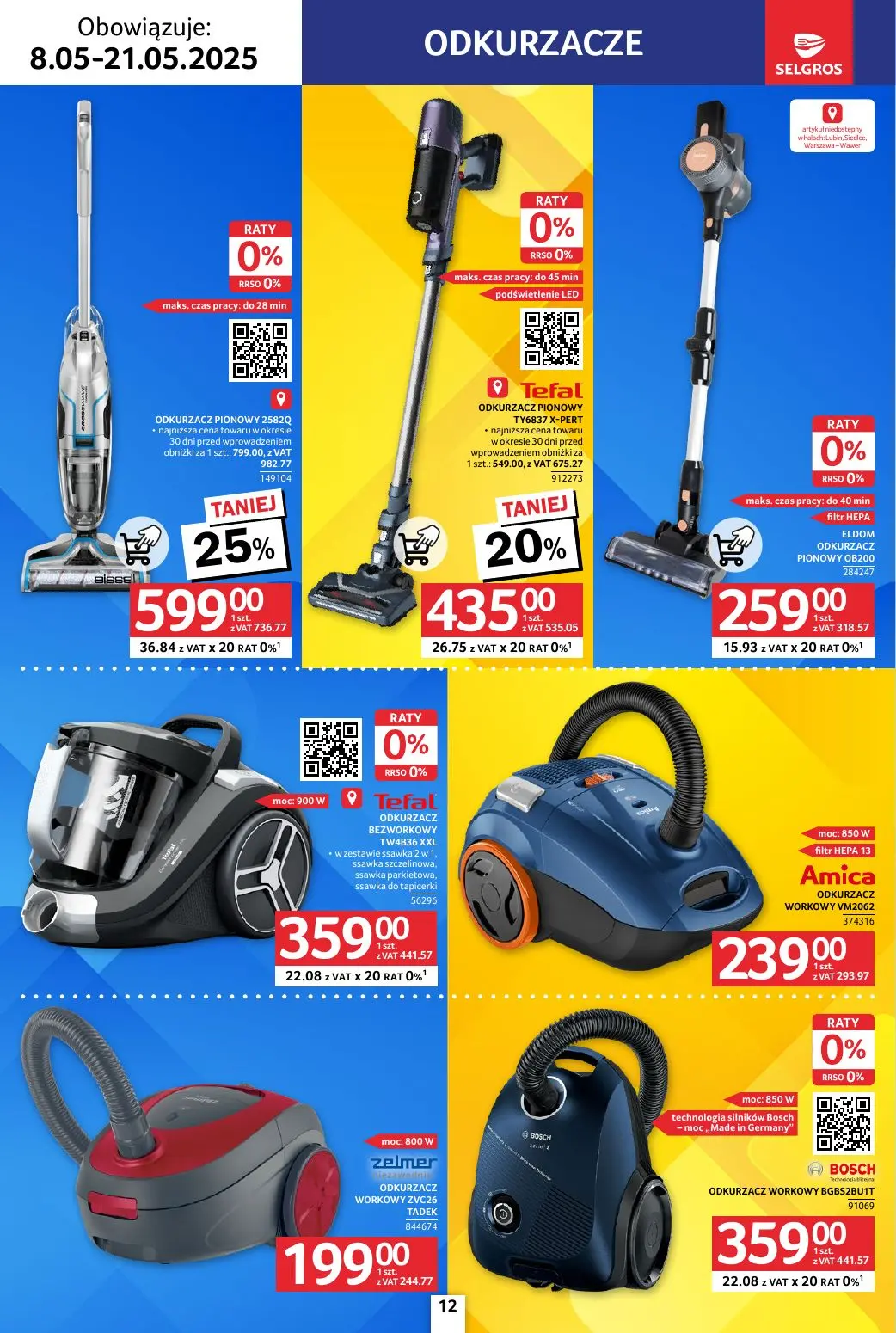 gazetka promocyjna SELGROS Katalog Elektro AGD - Strona 12