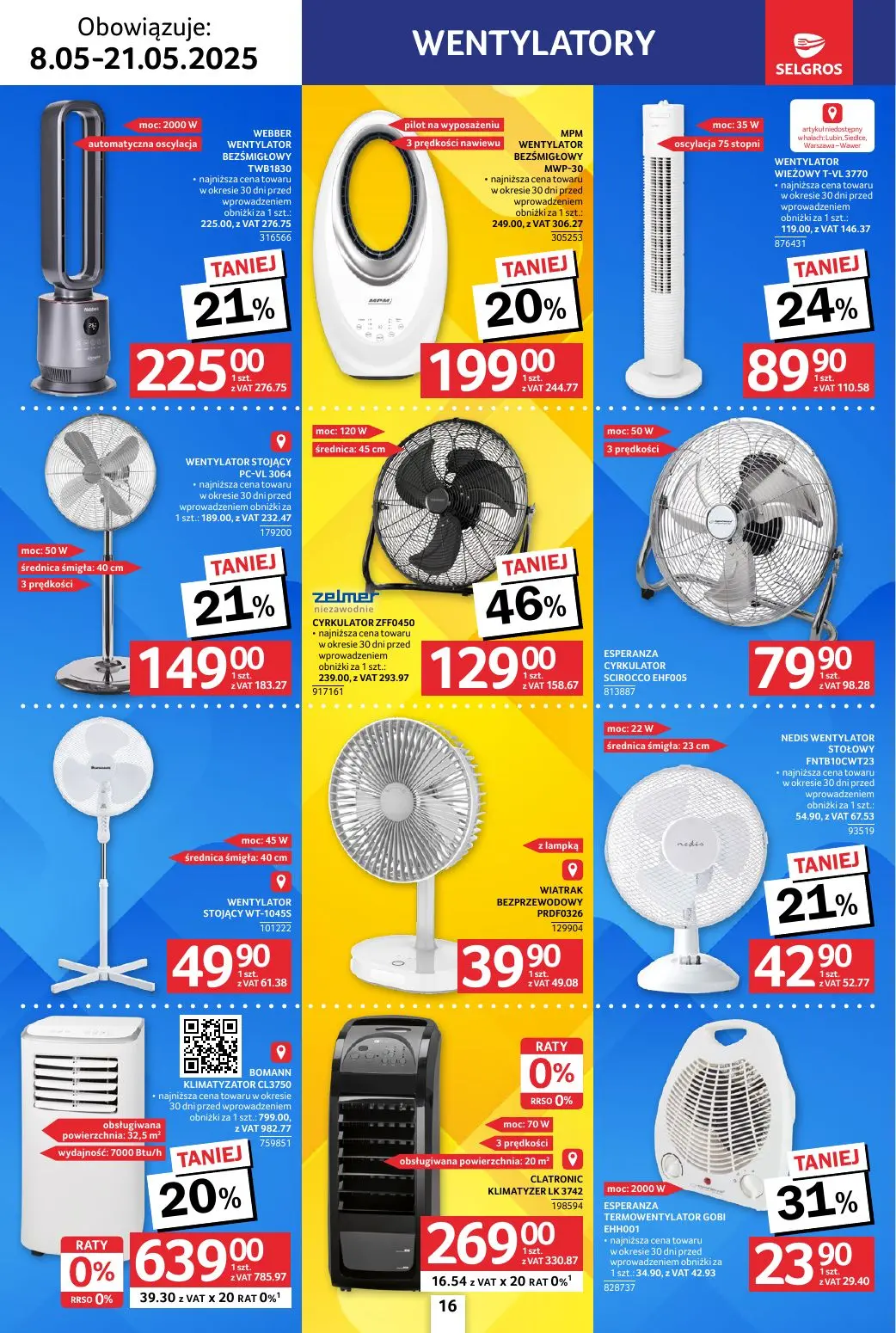 gazetka promocyjna SELGROS Katalog Elektro AGD - Strona 16