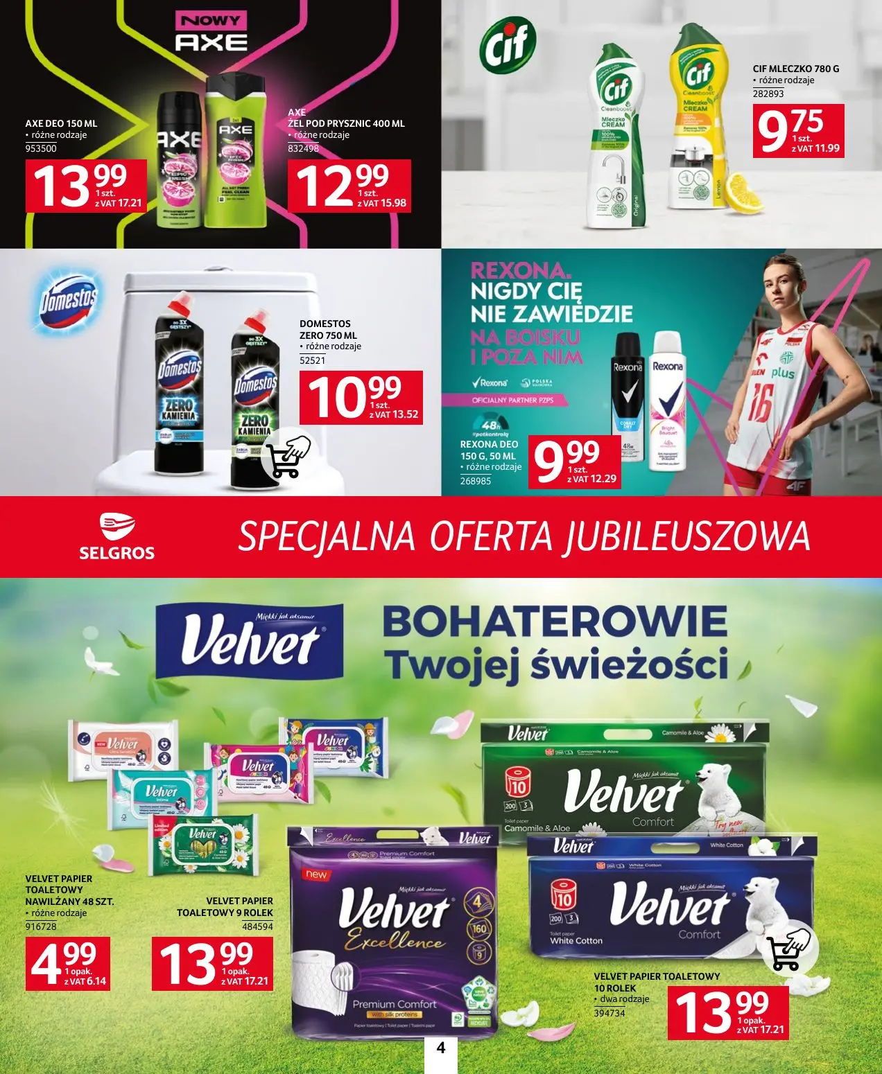 gazetka promocyjna SELGROS Specjalna Oferta Jubileuszowa - Strona 4